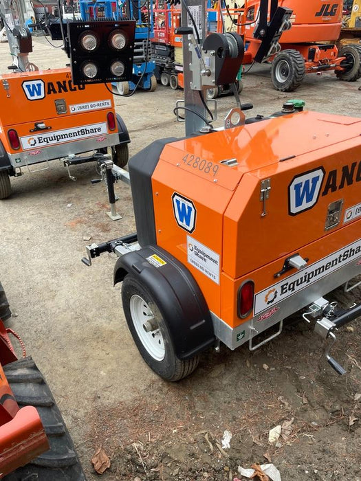 2024 Wanco WLTT-4MM4K Diesel, Deep Sea Controller, Shore Power Plug, Auto Start, (4) 350W LED Floodlights, 4kW Generator, 60 Gal Fuel Tank, 2" Ball, T3