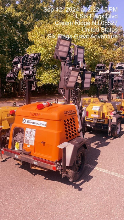 2023 Generac MLT2 Diesel, Flex Switch 120V Input, Powerzone Controller, (4) 320W LED Lights, 4kW Generator, 39.9 Gal Fuel Tank, 2" Ball, T3