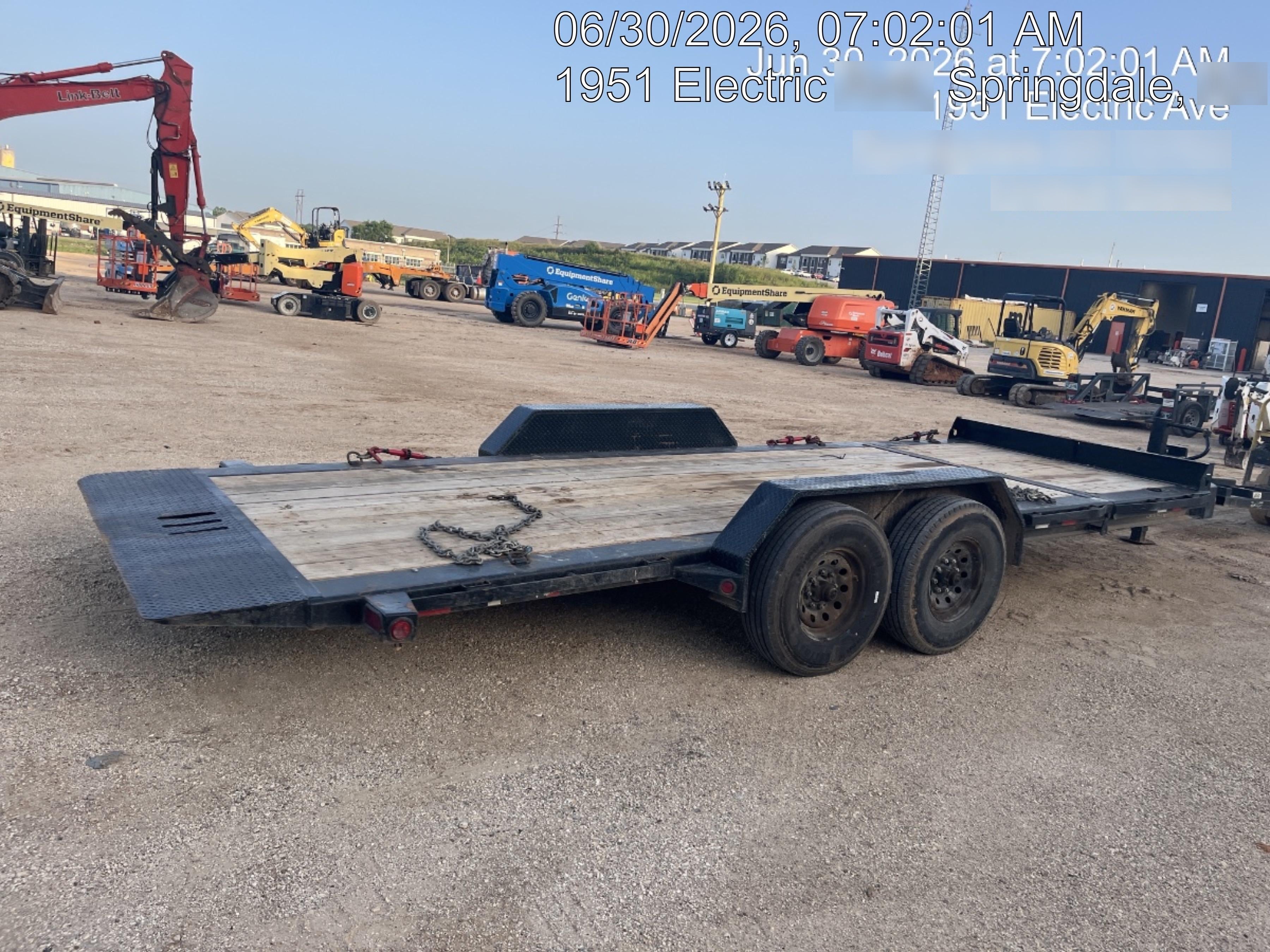 2024 LOADTRAIL Tilt-Deck Rental Trailer
