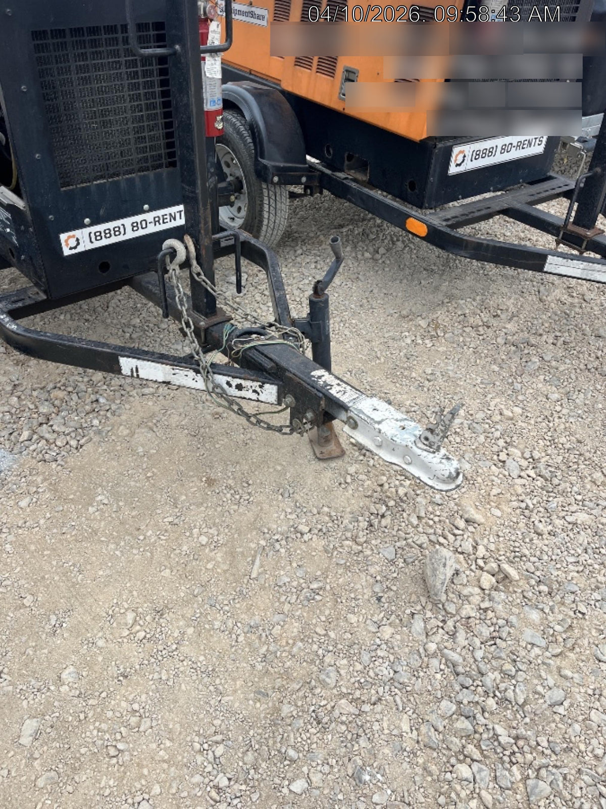 2019 Lincoln Electric Vantage 322 Ready-Pak 3, Two Wheel Trailer, Fender and Light Kit, Cable Rack