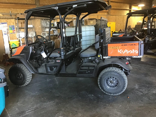 2020 Kubota RTV-X1140W-H Canopy, 4-Seater, Diesel, Windshield Acrylic Clear, Strobe Light, Backup Alarm