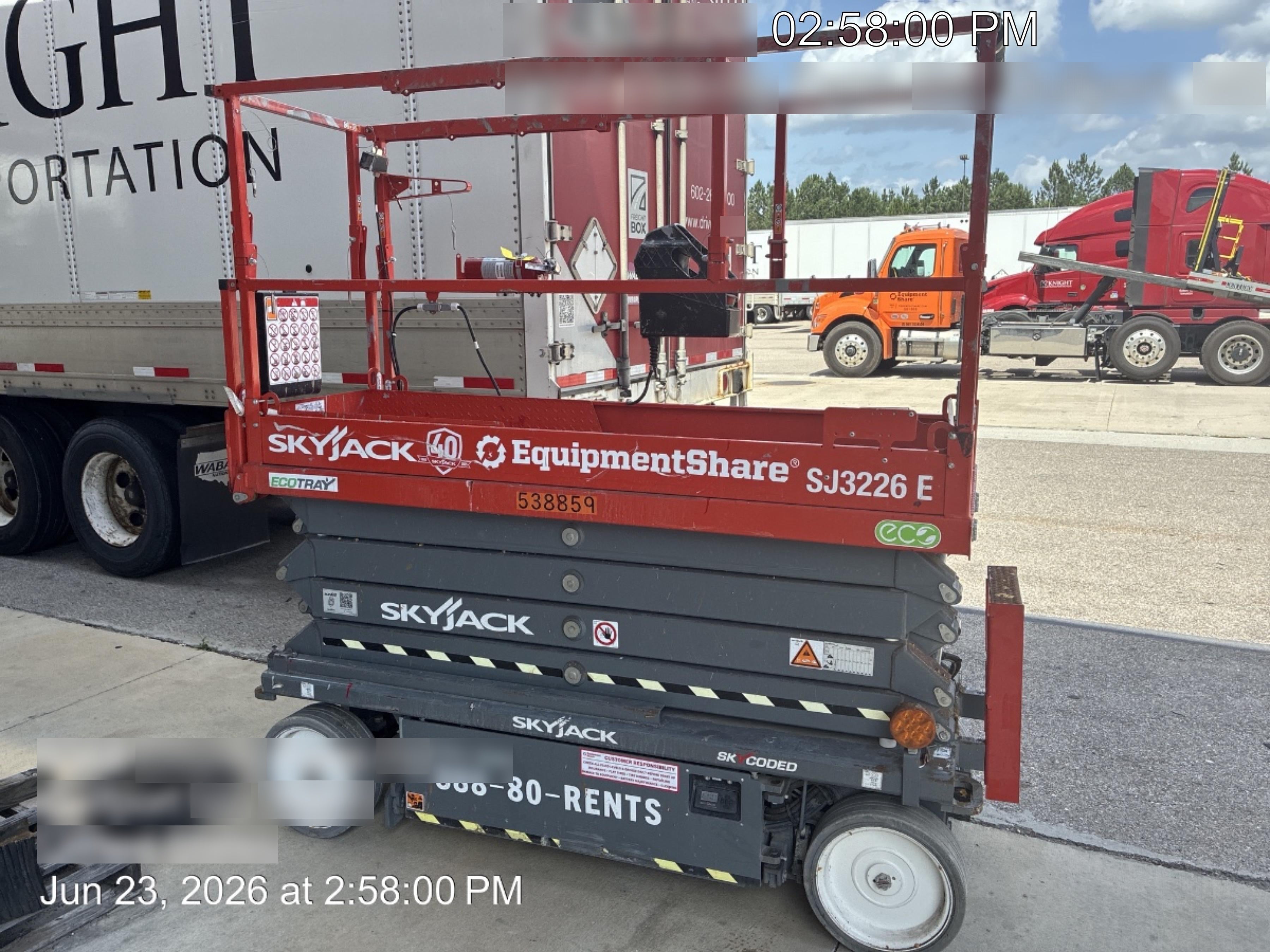 2025 SKYJACK SJ3226