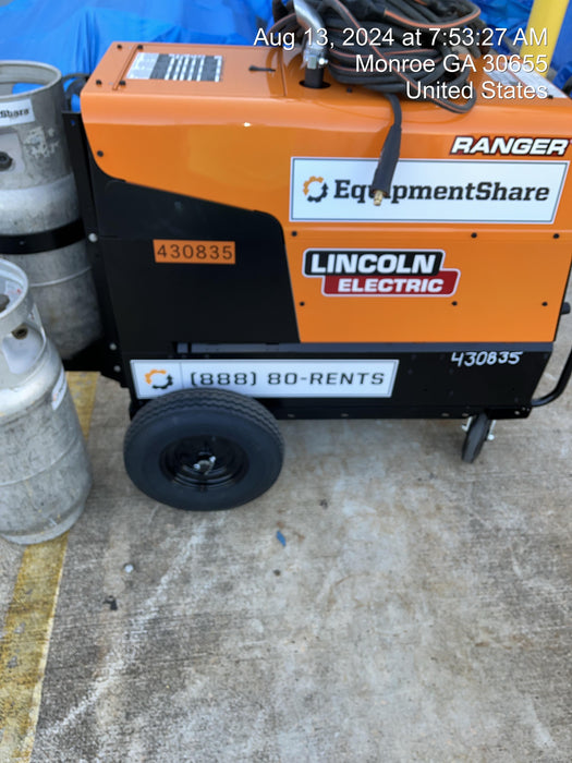 2024 Lincoln Electric Ranger 305 LPG Ranger 305 LPG (KOHLER) ONEPAK K5448-1 ES Orange