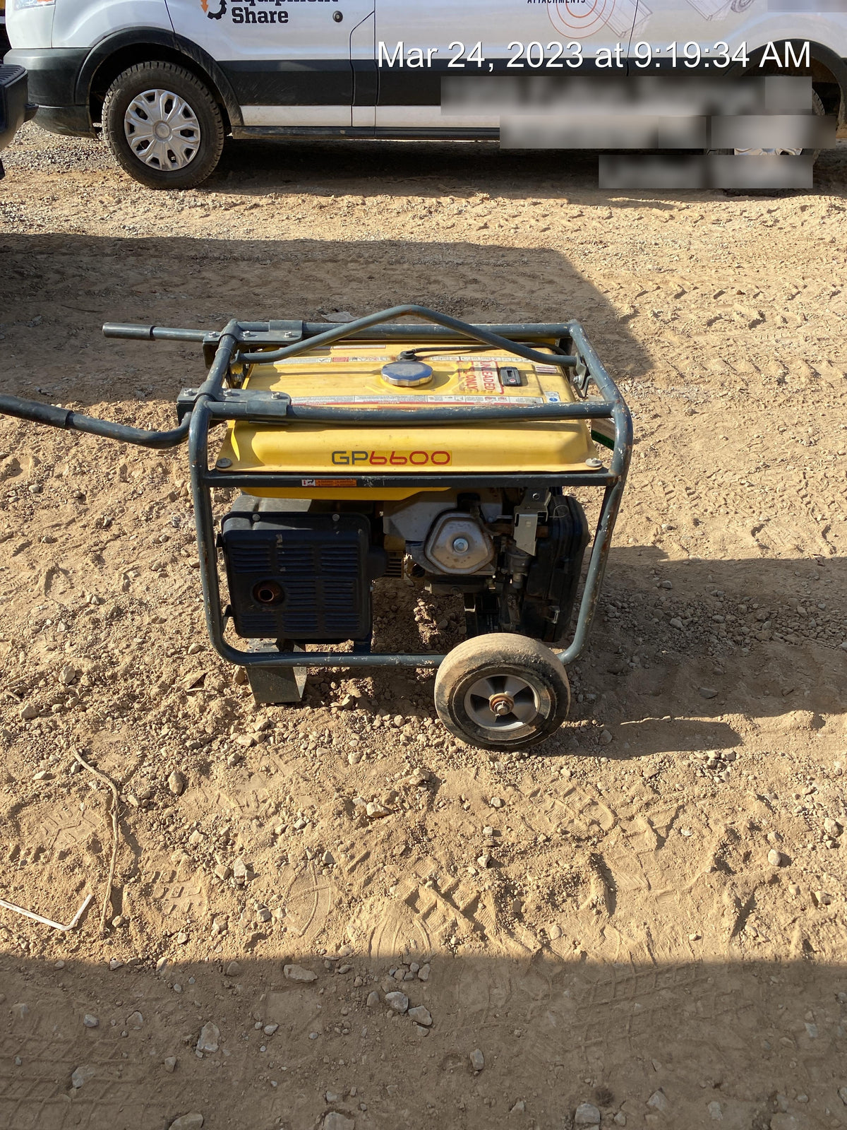 2020 WACKER NEUSON GP6600A