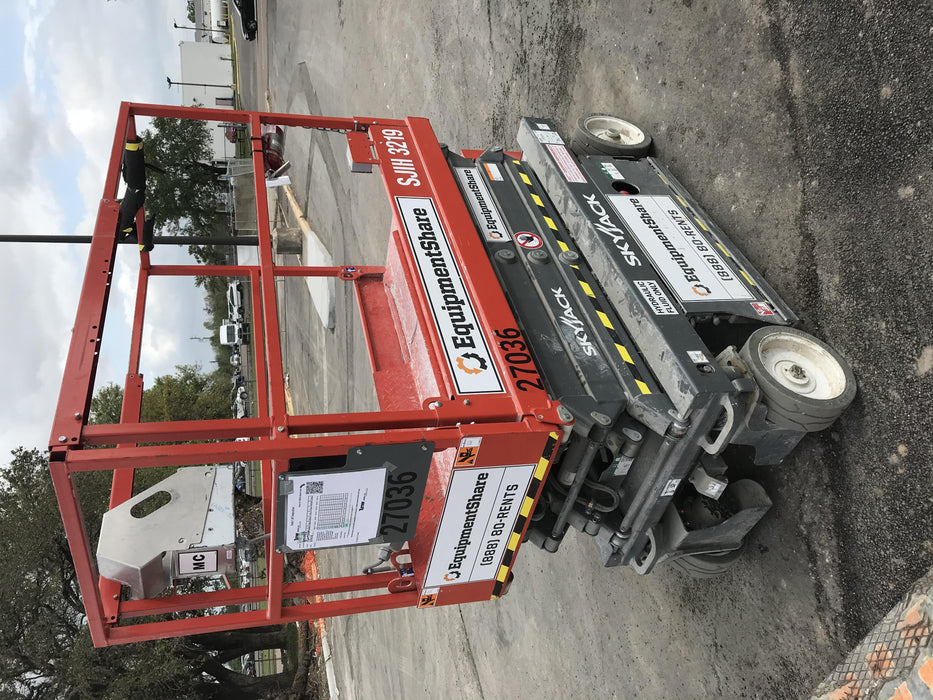 2019 Skyjack SJIII-3219 Standard Options