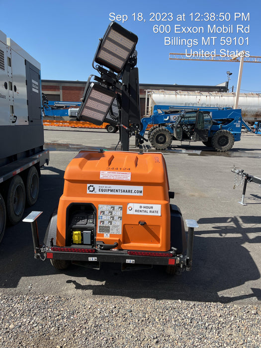 2023 Generac MLT2 Diesel, Flex Switch 120V Input, Powerzone Controller, (4) 320W LED Lights, 4kW Generator, 39.9 Gal Fuel Tank, 2" Ball, T3