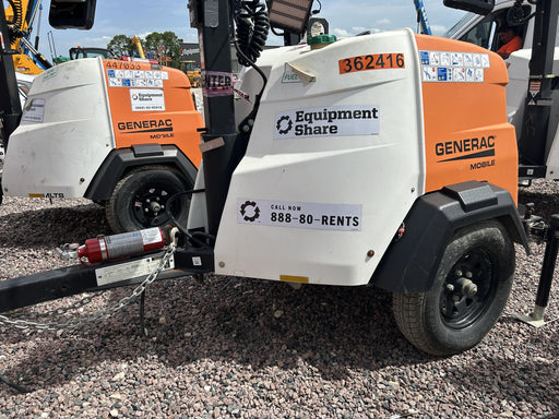 2023 Generac MLT2 Diesel, Flex Switch 120V Input, Powerzone Controller, 
(4) 320W LED Lights, 4kW Generator, 39.9 Gal Fuel Tank, 2" Ball, T3