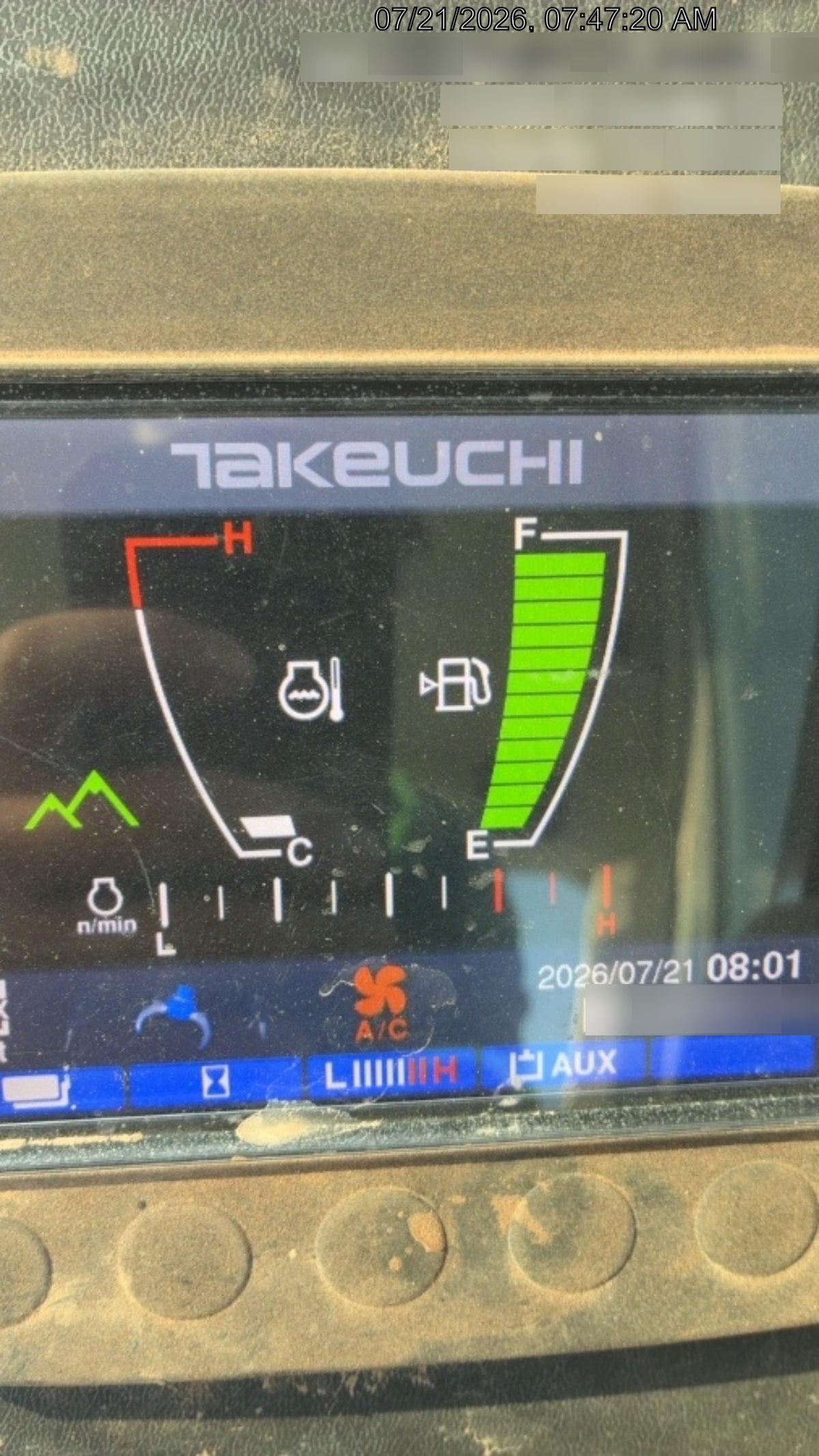 2023 TAKEUCHI TB250-2CR