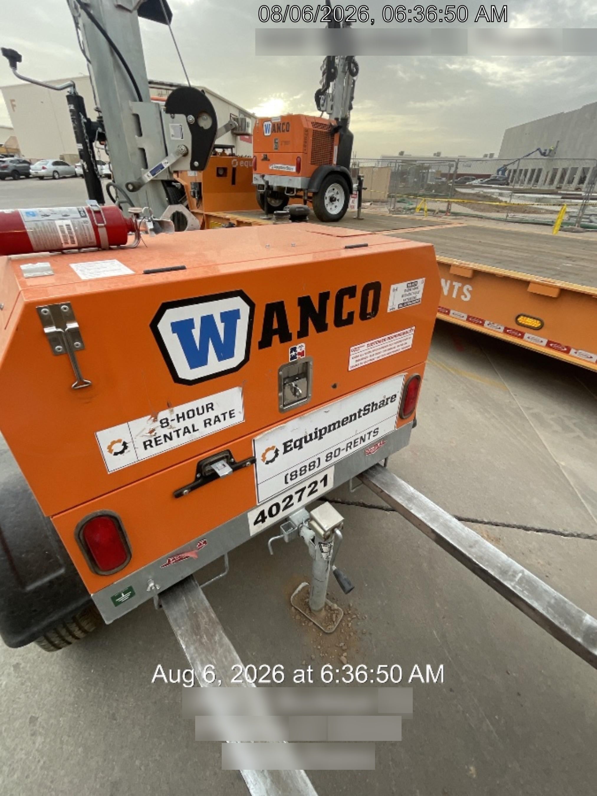 2024 Wanco WLTT-4MM4K Diesel, Deep Sea Controller, Shore Power Plug, Auto Start, (4) 350W LED Floodlights, 4kW Generator, 60 Gal Fuel Tank, 2" Ball, T3