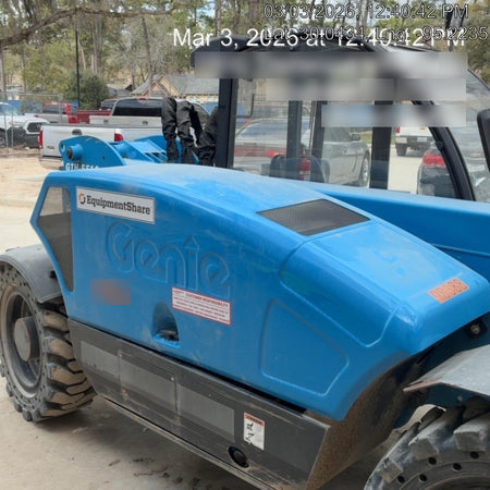 2020 Genie GTH-5519 Cab/Heat/Air, Solid Tires, Work Lights, Beacon, Aux Hydraulics, Back up Alarm