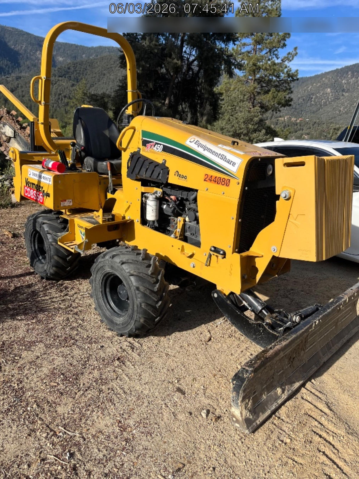 2022 VERMEER RTX450