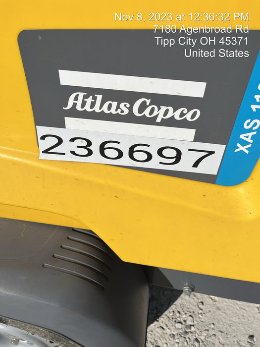 2022 ATLAS COPCO XAS 110