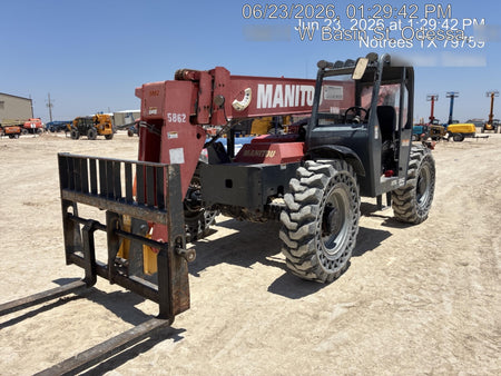 2018 Manitou 12042 Manitou MTA 12042, Solid Tires, 66" Carriage, Open ROPS, Flashing Beacon and Work Light Package