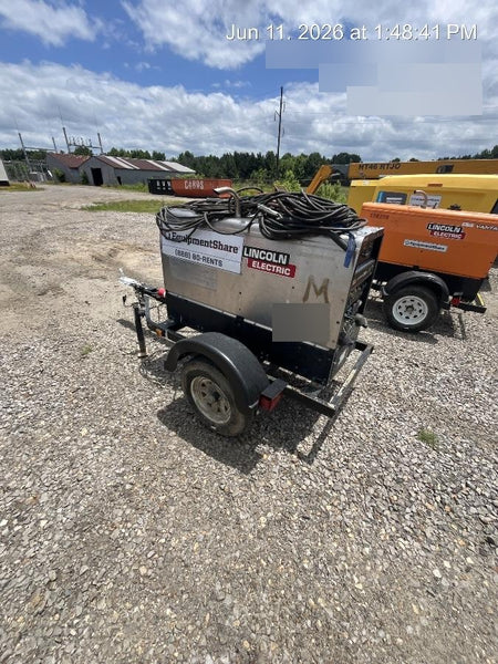 Lincoln Electric Vantage 322 Lincoln Vantage 322 Welder w/Trailer