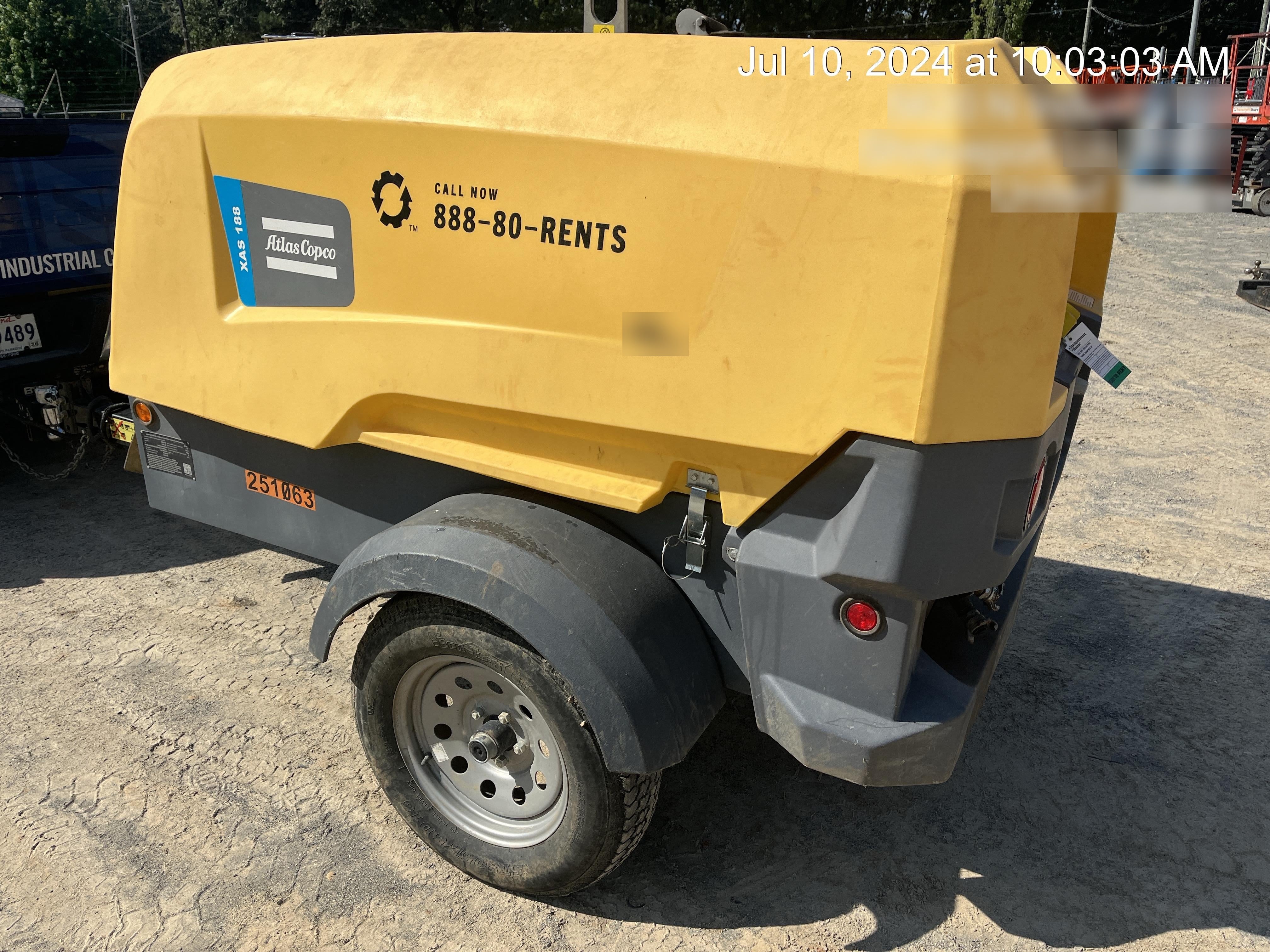 2022 ATLAS COPCO XAS188 CWK