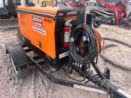 2022 Lincoln Electric LE400 Kubota V1505, Trlr, Cable Rack, Light Kit, ES Decals, T3