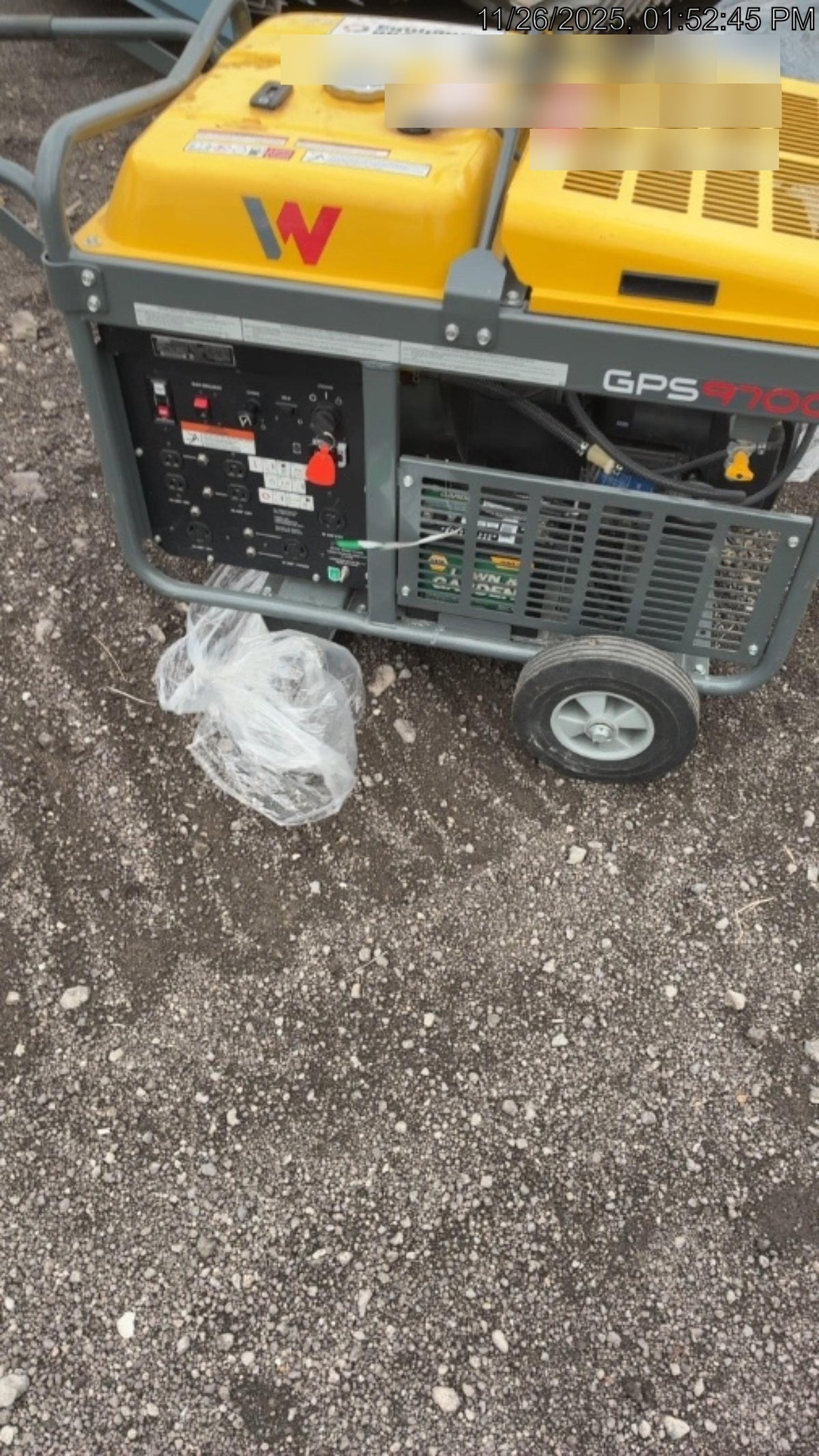 2020 WACKER NEUSON GPS9700V