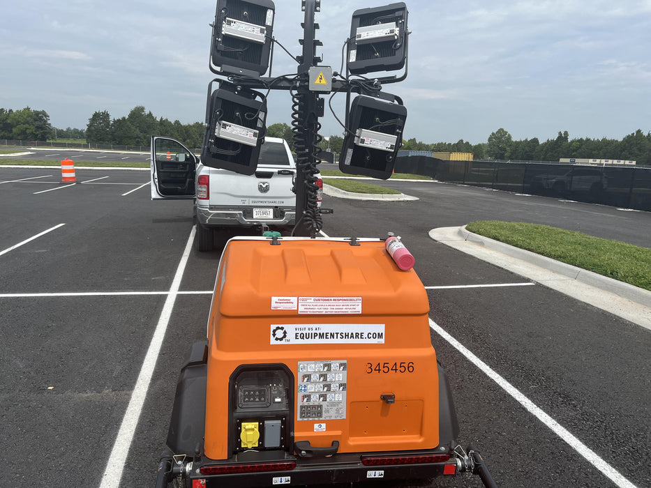 2023 Generac MLT2 Diesel, Flex Switch 120V Input, Powerzone Controller, (4) 320W LED Lights, 4kW Generator, 39.9 Gal Fuel Tank, 2" Ball, T3