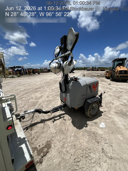 2019 Wacker Neuson LTV6K-LED LTV6K Light Tower, LED 300W, Telematics EQ SH Kubota