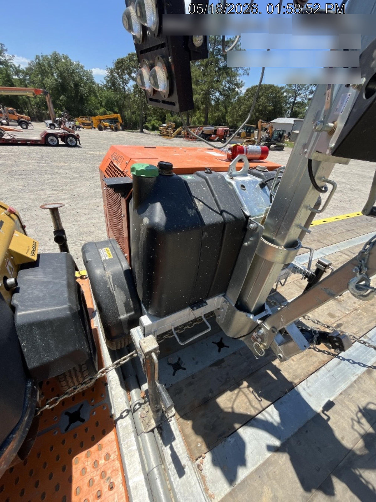 2024 Wanco WLTT-4MM4K Diesel, Mitsubishi L2E, 9.0HP @1800 rpm, Deep Sea Controller, Shore Power Plug, Auto Start, (4) 350W LED Floodlights, 4kW Generator, 60 Gal Fuel Tank, 2" Ball, T3