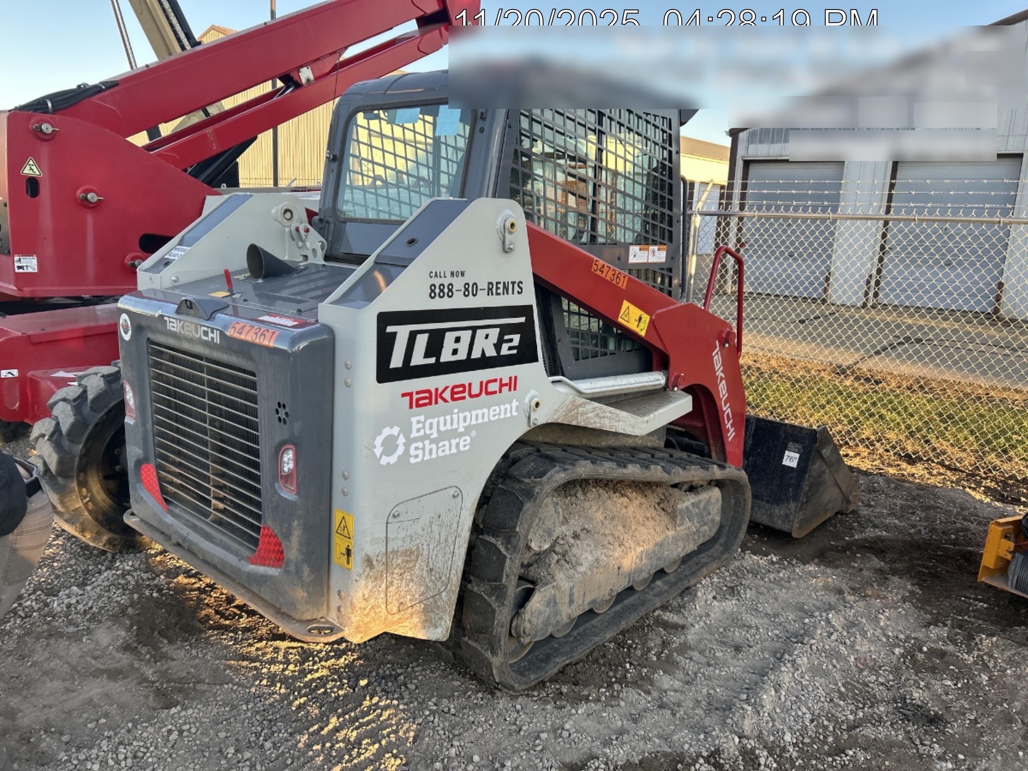 2025 TAKEUCHI TL8R2-CR