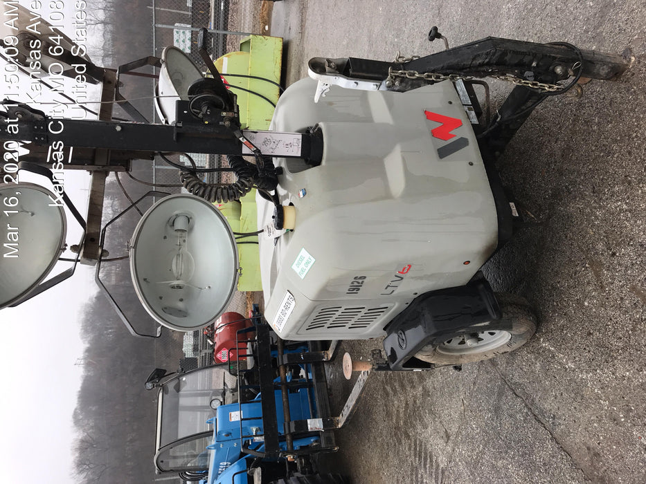 2018 Wacker Neuson LTV6L-MH Wacker Neuson LTV6L Mobile Light Tower w/Fuel Level Sensor Installed