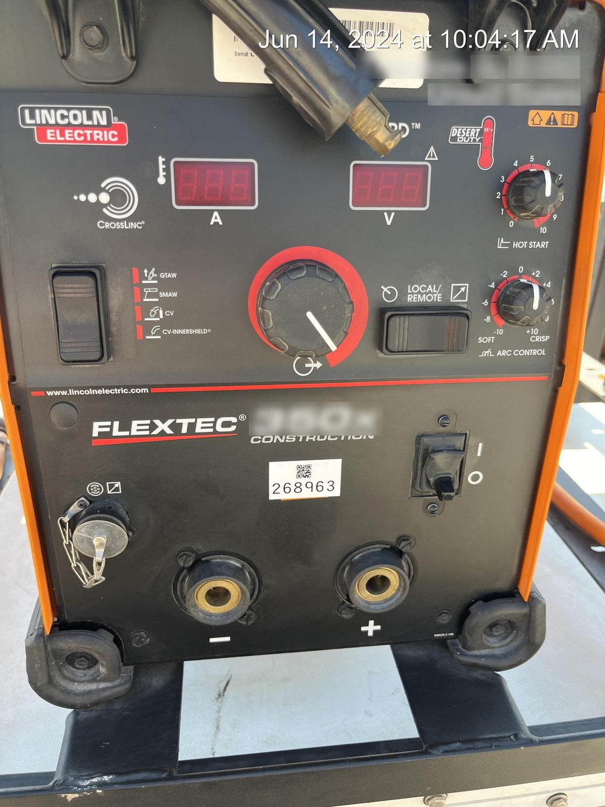 2022 LINCOLN ELECTRIC FLEXTEC 350X