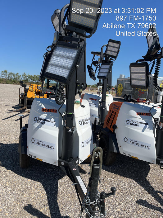 2023 Generac MLT2 Diesel, Flex Switch 120V Input, Powerzone Controller, (4) 320W LED Lights, 4kW Generator, 39.9 Gal Fuel Tank, 2" Ball, T3