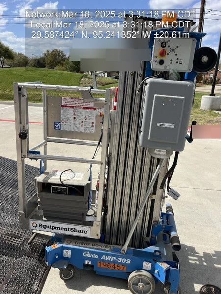 2021 GENIE AWP-30S DC