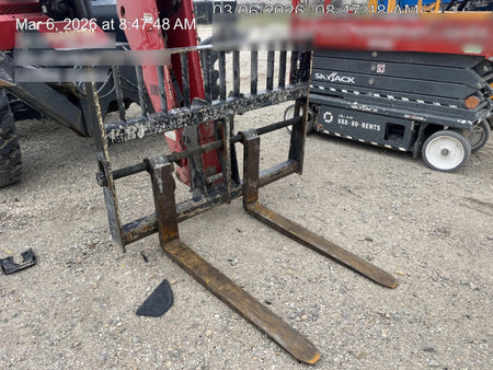 2018 Manitou MTA10055 Manitou MTA10055 - Canopy, Worklights, Beacon, 66" Carriage, 60" Forks, Solid Tires, Aux Hydraulics