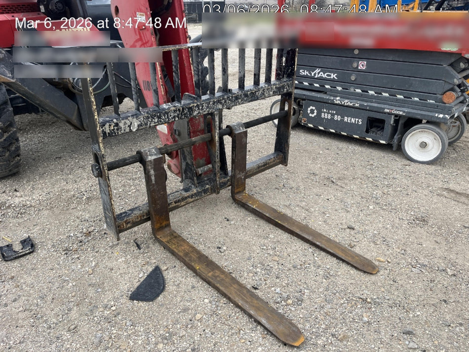 2018 Manitou MTA10055 Manitou MTA10055 - Canopy, Worklights, Beacon, 66" Carriage, 60" Forks, Solid Tires, Aux Hydraulics