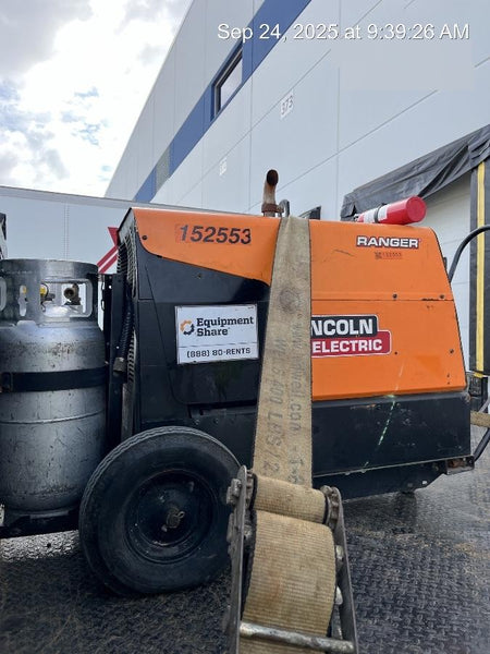 2021 Lincoln Electric Ranger 305 LPG LPG One-Pak (includes undercarriage, tank holder & tank strap) ORANGE