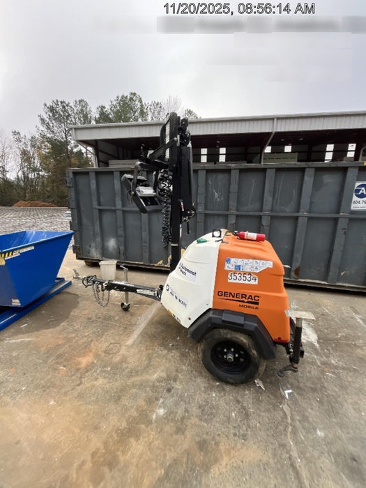 2023 Generac MLT2 Diesel, Flex Switch 120V Input, Powerzone Controller, (4) 320W LED Lights, 4kW Generator, 39.9 Gal Fuel Tank, 2" Ball, T3