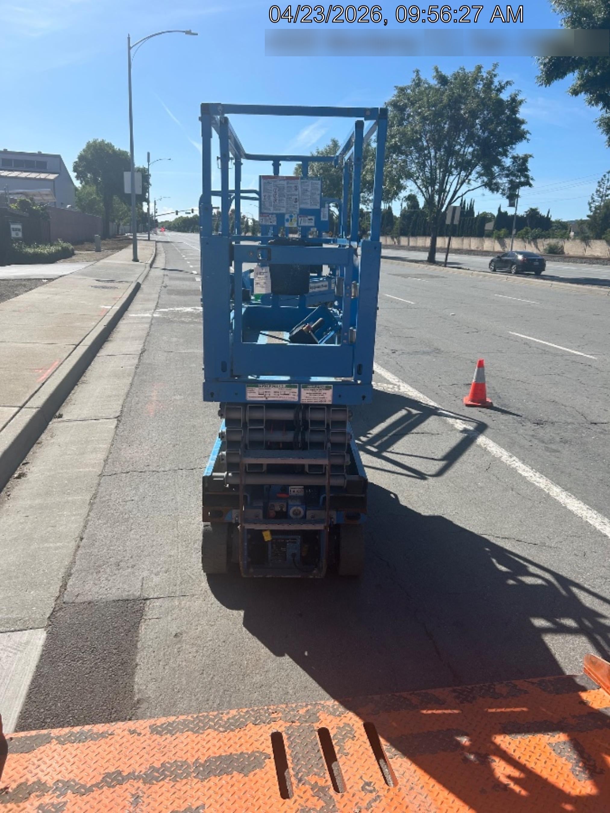 2020 Genie GS-1930 Solid Non Marking Tires, Beacon, Folding rails with half height swing gate, 800W Inverter