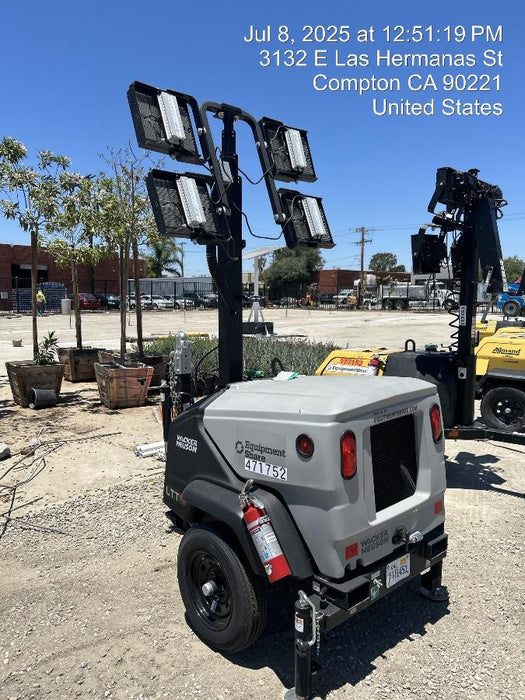 2024 Wacker Neuson LTT4 Diesel, Kohler KDW702, Deep Sea Controller, Auto Start, LED 320W, Bypass Outlet, T3