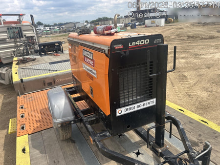 2022 Lincoln Electric LE400 Kubota V1505, Trlr, Cable Rack, Light Kit, ES Decals, T3