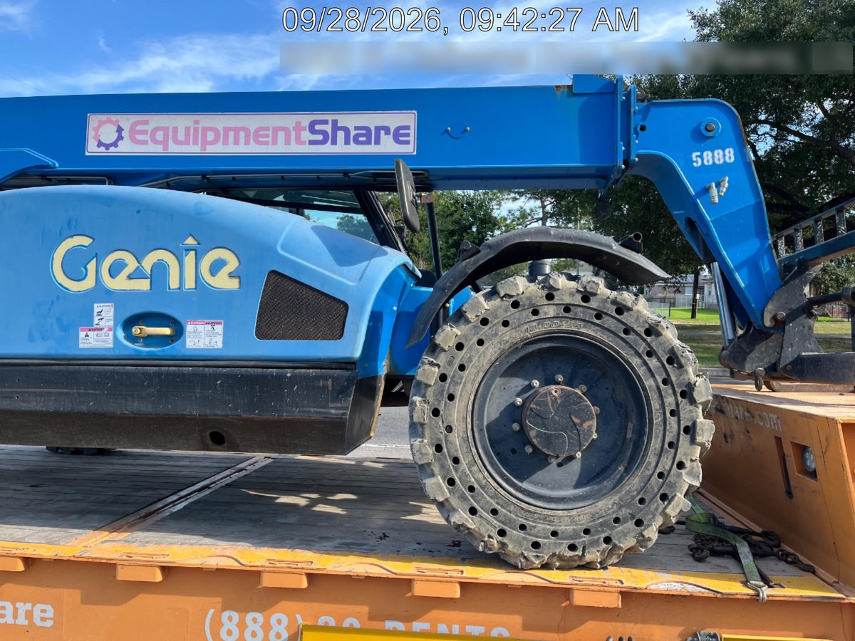 2017 Genie GTH-844 Genie GTH-844, Solid Tires, 60" carriage/forks, Full Cab, Work Lights