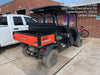 Kubota RTV-X1140W-H Canopy, 4-Seater, Diesel, Windshield Acrylic Clear, LED Strobe, Backup Alarm