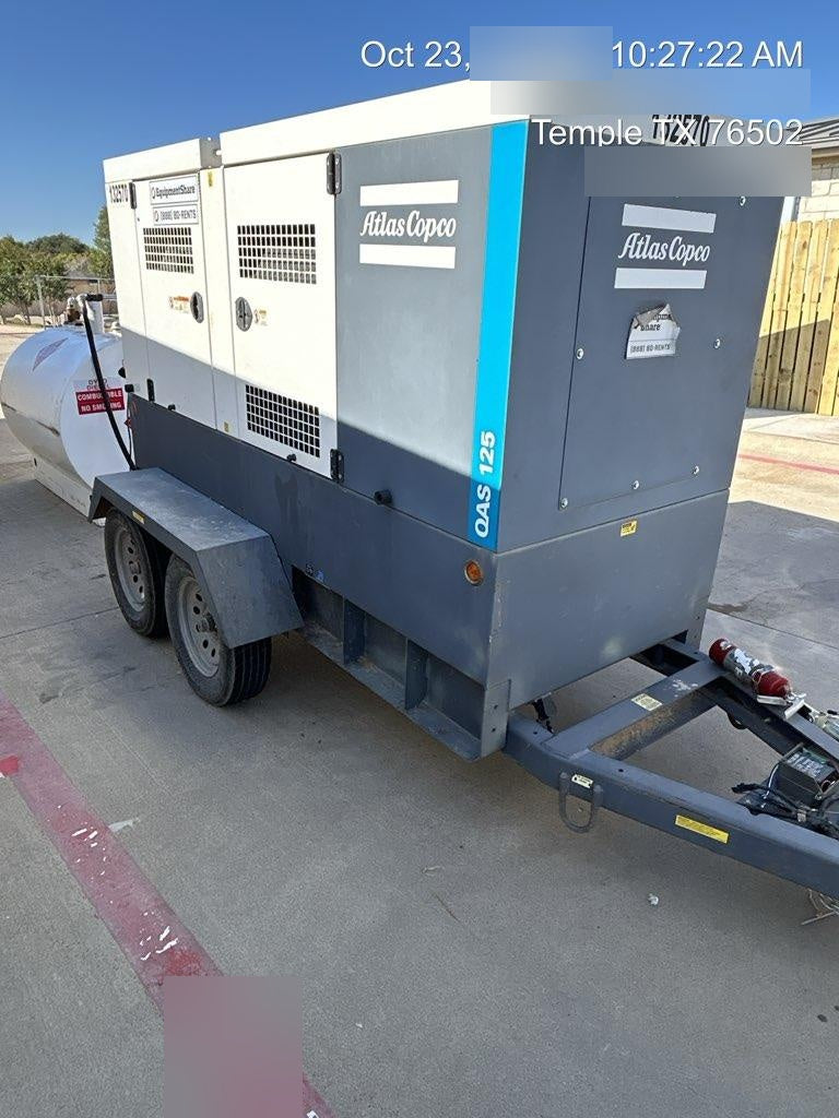 2021 ATLAS COPCO QAS 125