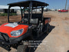 2021 Kubota RTV-X1140W-H Plastic Canopy, Windshield Acrylic Clear, LED Strobe Light, Wire Harness Kit, Back up Alarm