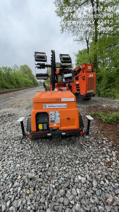 2023 Generac MLT2 Diesel, Flex Switch 120V Input, Powerzone Controller, 
(4) 320W LED Lights, 4kW Generator, 39.9 Gal Fuel Tank, 2" Ball, T3