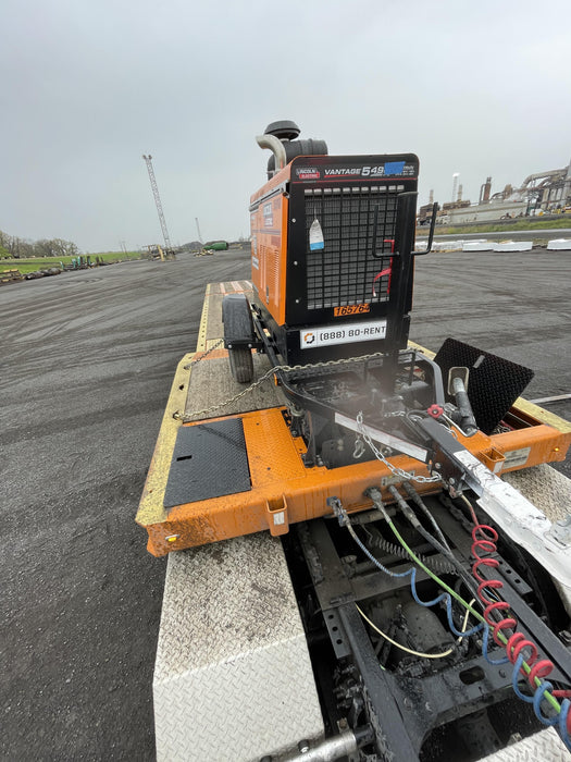 2021 Lincoln Electric Vantage 549X Ready Pak 3, ORANGE (includes trailer, cable rack, fender light kit)