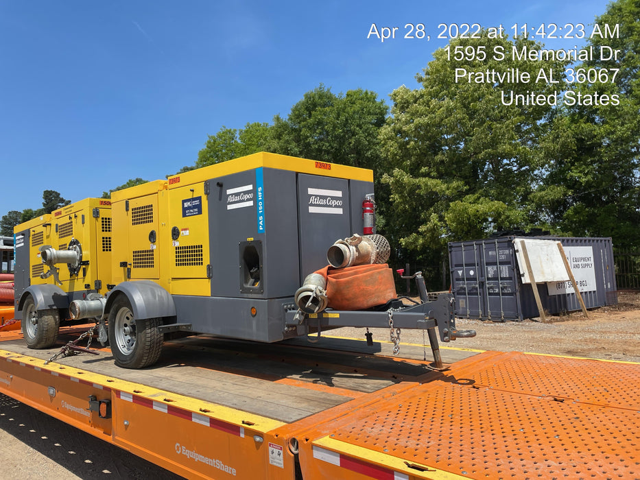 2020 ATLAS COPCO PAS 150 HF CS Enclosed