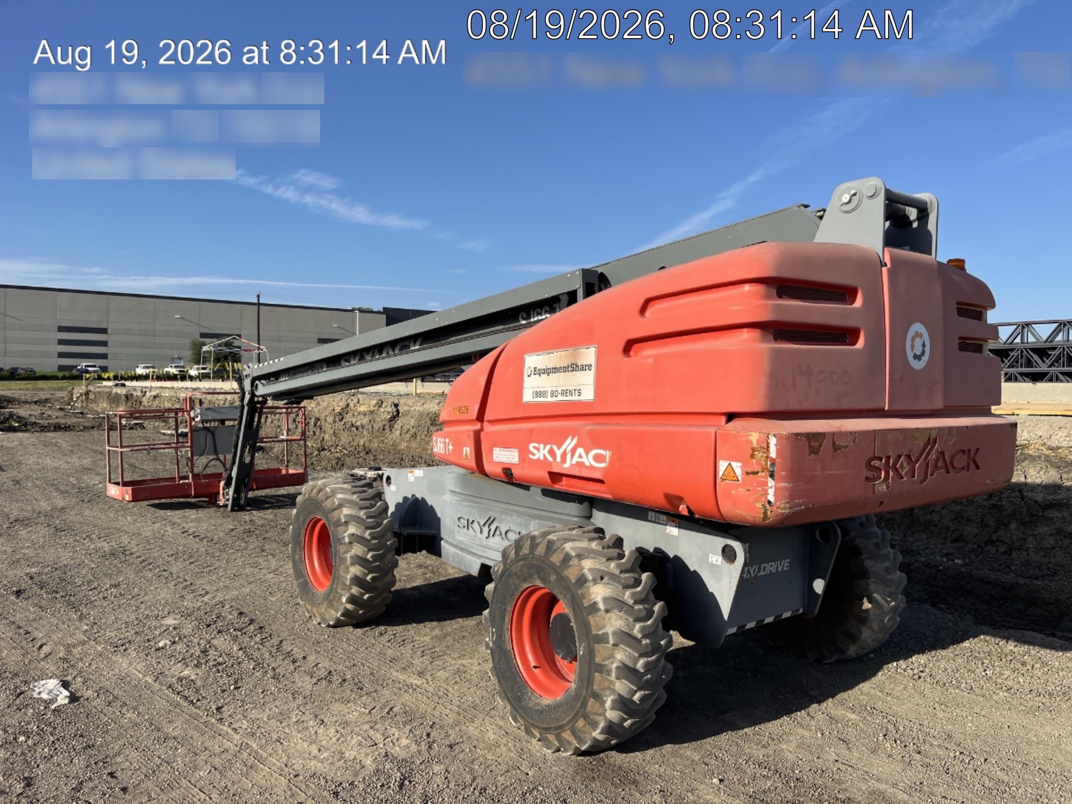 2021 SKYJACK SJ66T+