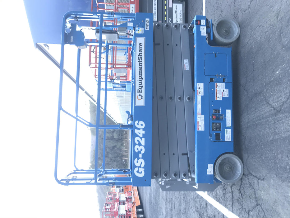 2020 Genie GS-3246 Standard, Folding full height swing gate, 800W Inverter