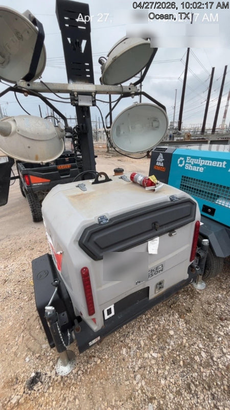 2018 Wacker Neuson LTV6L-MH Wacker Neuson LTV6L Mobile Light Tower w/Fuel Level Sensor Installed
