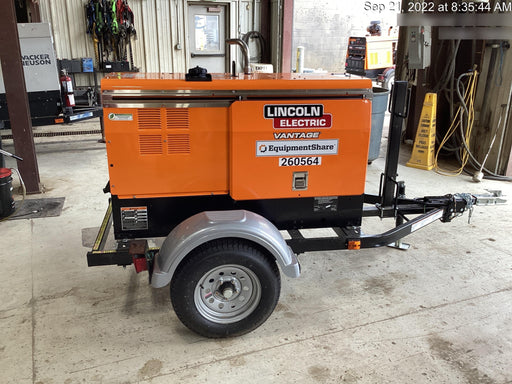 2022 Lincoln Electric LE400 Kubota V1505, Trlr, Cable Rack, Light Kit, ES Decals, T3