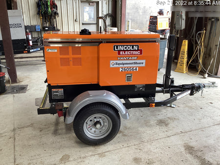 2022 Lincoln Electric LE400 Kubota V1505, Trlr, Cable Rack, Light Kit, ES Decals, T3