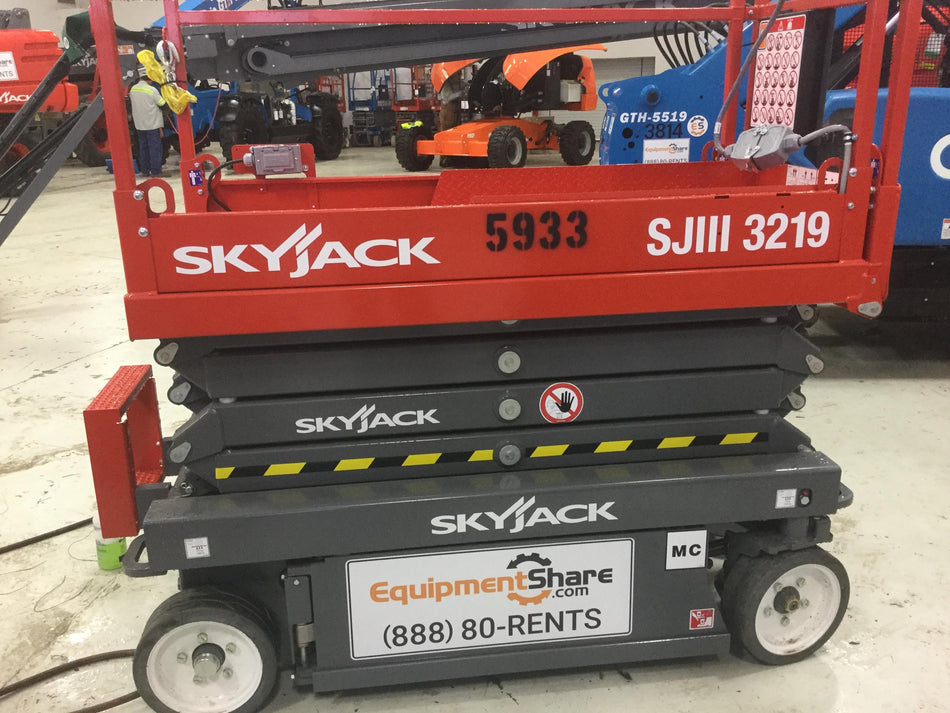 2017 Skyjack SJIII-3219 Skyjack SJ3219 w/Trojan Battery Set, Extended Warranty 5yr/5k hr