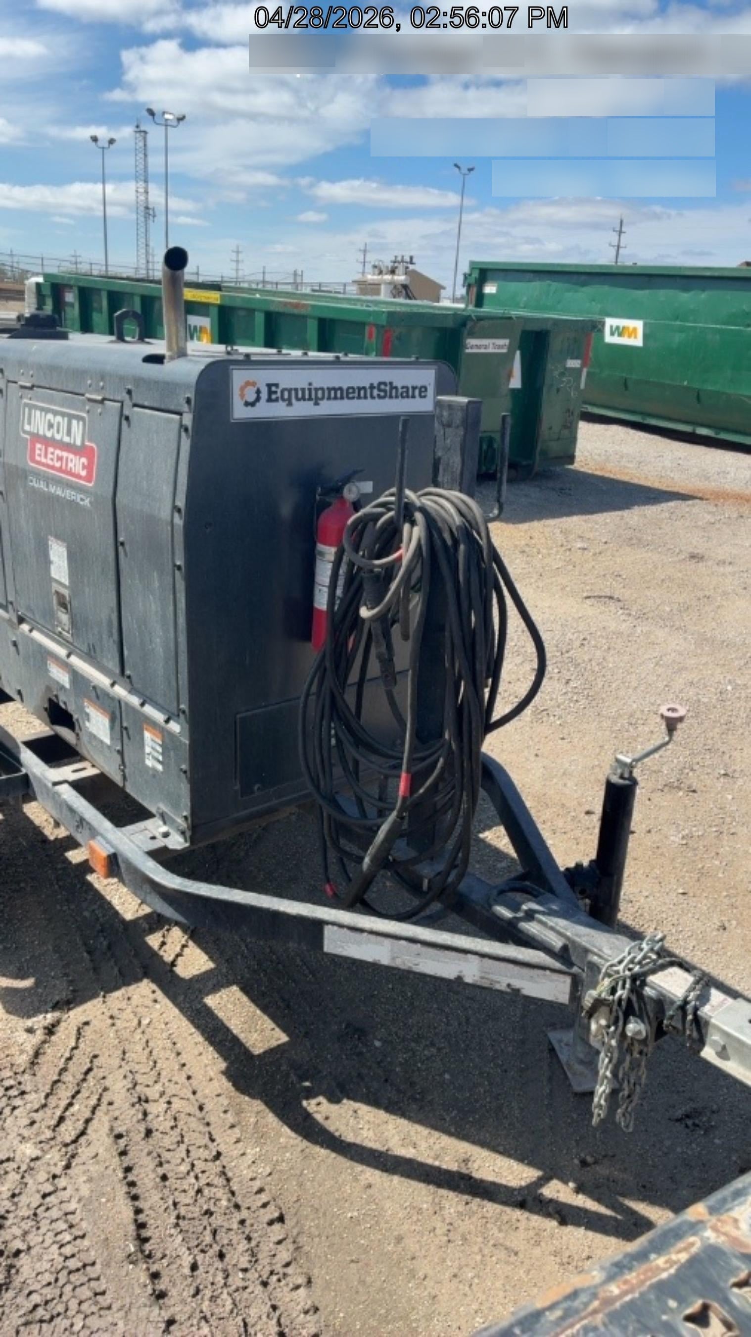 2024 Lincoln Electric Dual Maverick 200/200X Ready Pak 3, Includes Trailer, Cable Rack, Fender Light Kit K4382-1-RP3